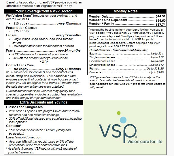 VSP Benefits